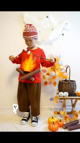 「アイテム（その他小物）」を使った、୧( ¨̮ )RC(ت)୨さん（キッズ・110cm）の秋コーディネート