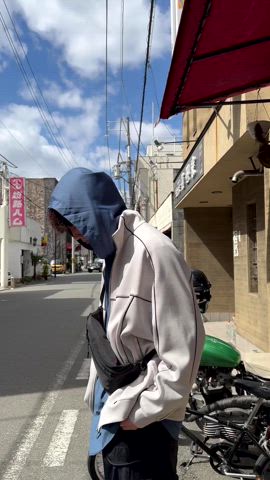「Adoon plain（アドーンプレーン）のアイテム（ブルゾン）」を使った、uchiさん（メンズ・177cm）の春コーディネート