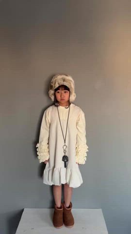 「アイテム（チーク）」を使った、Neneneさん（キッズ・127cm）の秋コーディネート