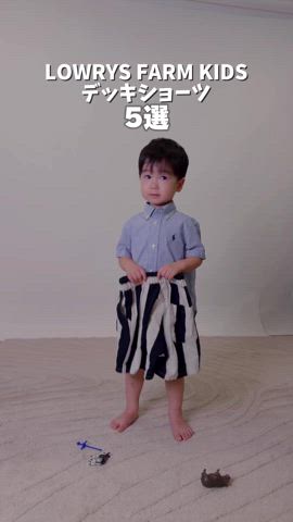 「アイテム（シャツワンピース）」を使った、STKくんさん（キッズ・90cm）の夏コーディネート