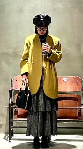 「アイテム（その他アウター）」を使った、なつさん（レディース・167cm）の春コーディネート