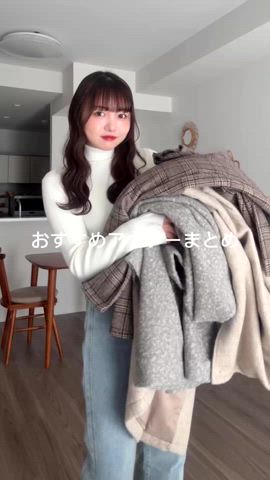 「アイテム（ピーコート）」を使った、みさねさん（レディース・158cm）の冬コーディネート