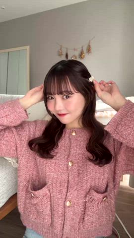 「アイテム（化粧下地）」を使った、みさねさん（レディース・158cm）の冬コーディネート