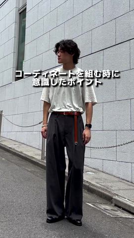 「アイテム（乳液）」を使った、Ogu / おぐさん（メンズ・181cm）の夏コーディネート